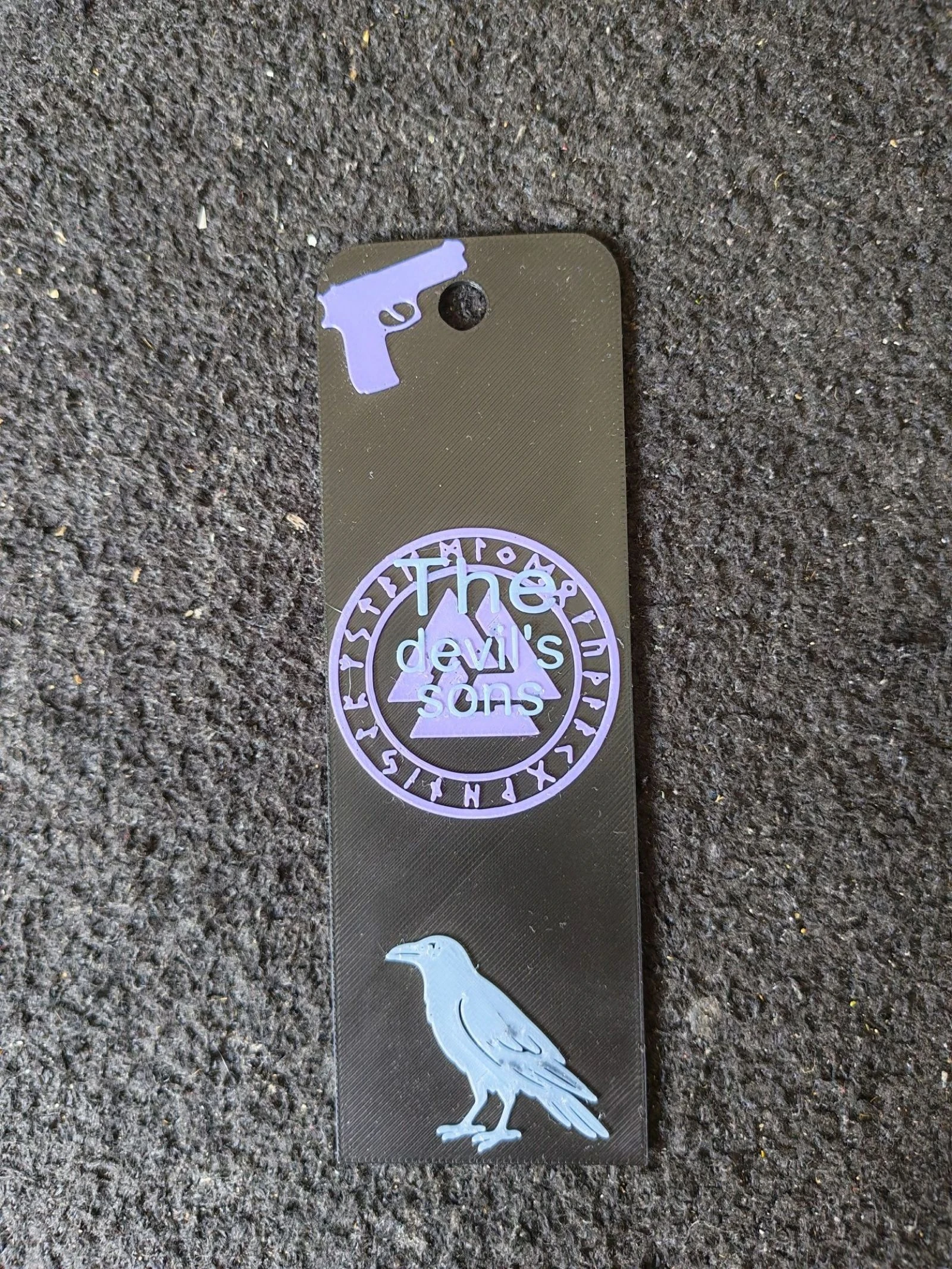 Devil's sons bookmark – photo 2